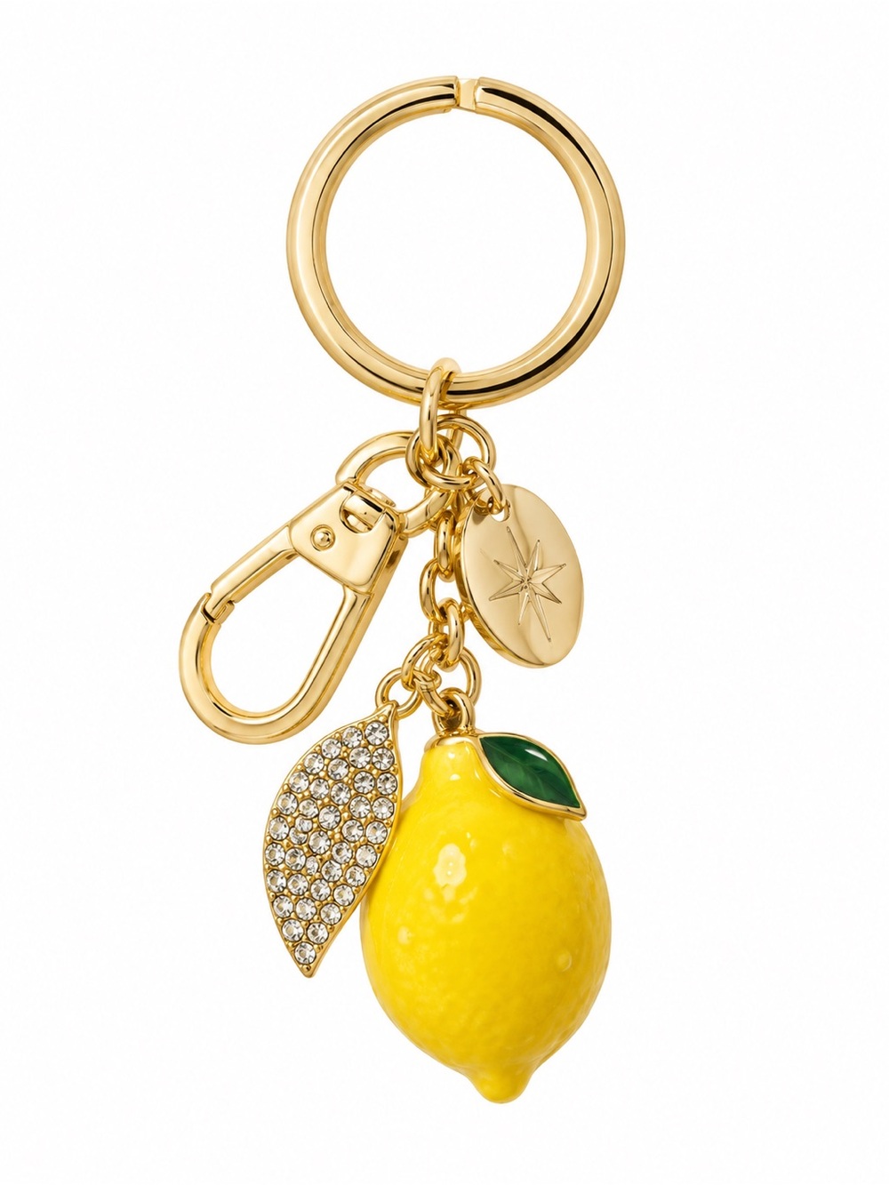 Charm & co lemon bag charm